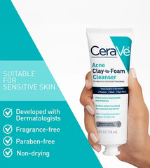 Acne Clay To Foam Cleanser